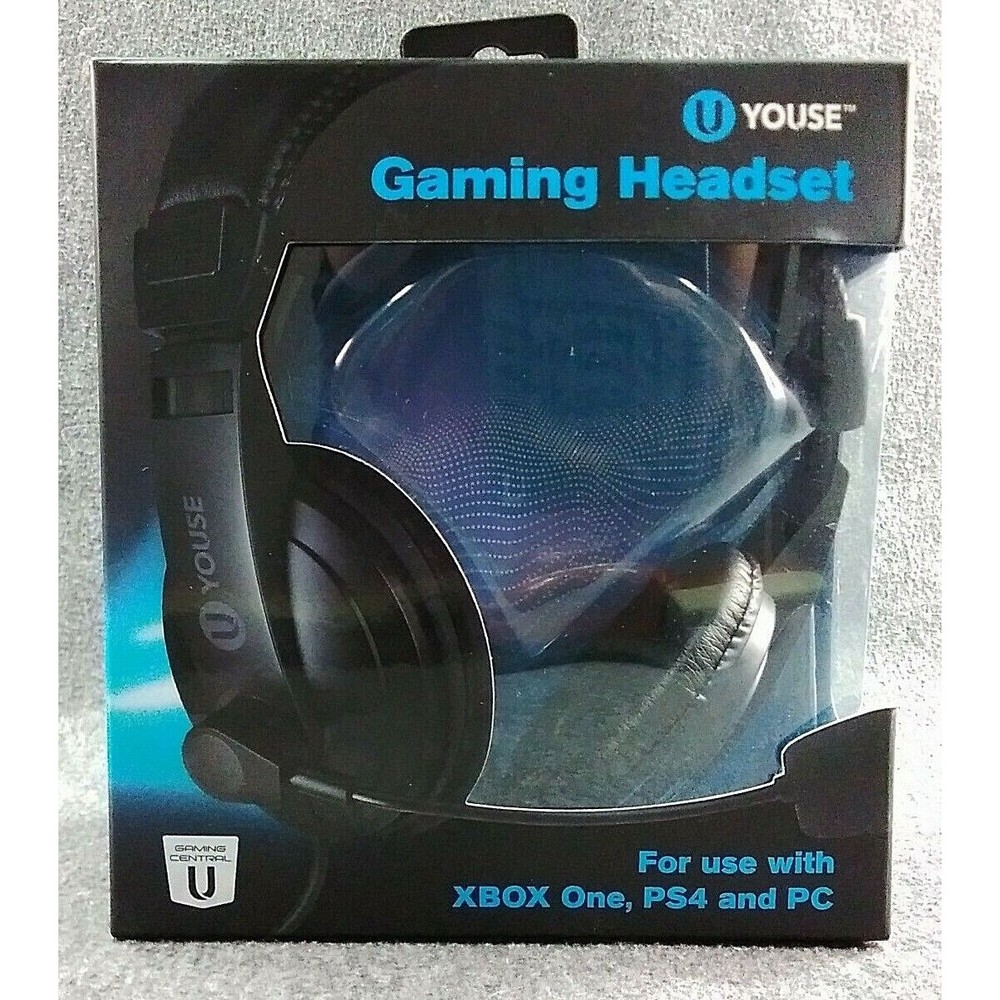 U Youse Adjustable Headband Gaming Headset & Mic for XBOX ONE PS4 PC Fortnite